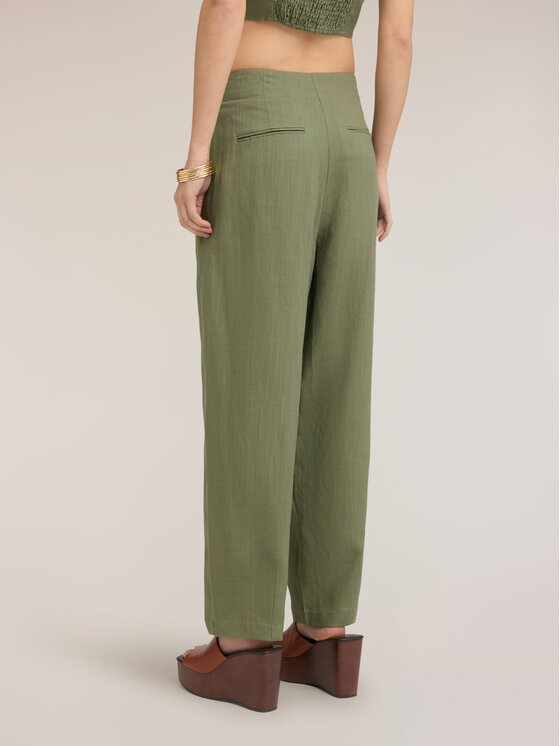 Motivi Motivi Pantaloni di tessuto P00YQ004583N035 Verde Regular Fit