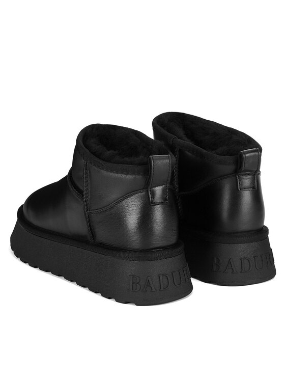 Badura Badura Škornji WFA3080-4A Črna