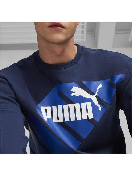 Puma Puma Bluza 678961 Niebieski Regular Fit