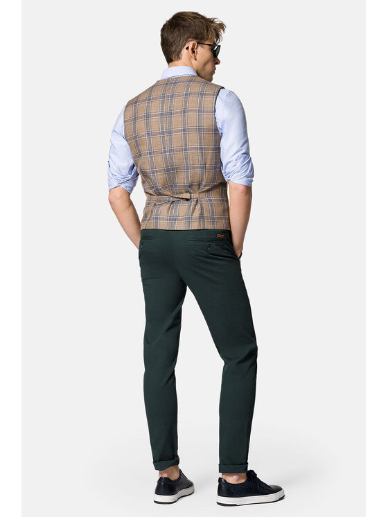 Lancerto Lancerto Kamizelka Fraga KA131123000005 Beżowy Slim Fit