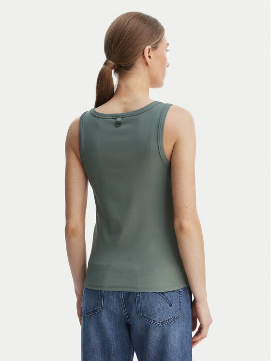Marella Marella Top Orata 2613941015 Zielony Slim Fit