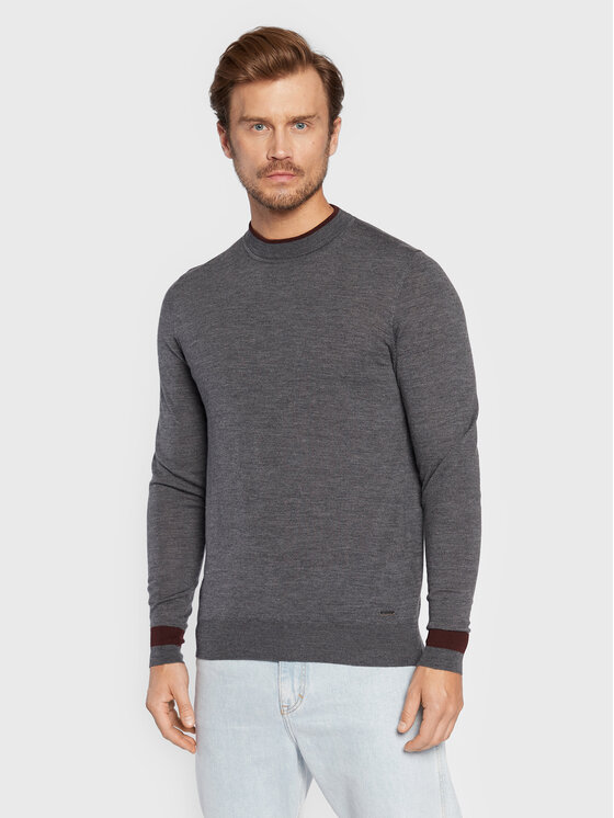 Maglione 7860-91 Grigio Regular Fit