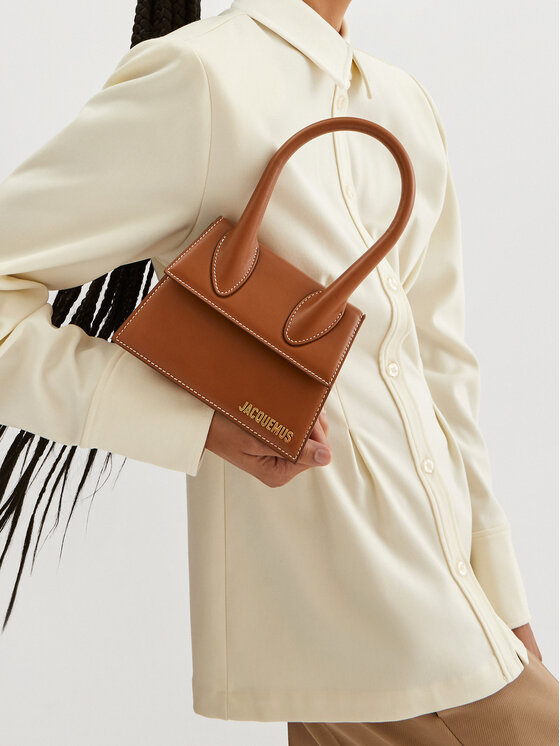 JACQUEMUS JACQUEMUS Τσάντα Le Chiquito Moyen 213BA002-3072 Καφέ