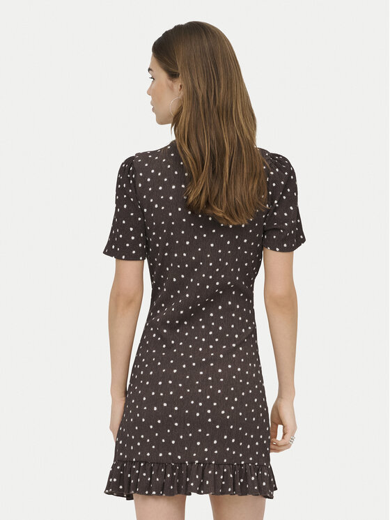 ONLY ONLY Ljetna haljina Molly 15371873 Smeđa Regular Fit