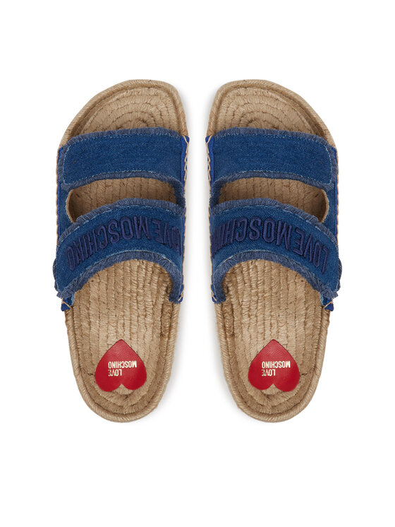 LOVE MOSCHINO LOVE MOSCHINO Espadrilles JA28383G0MJO5700 Kék