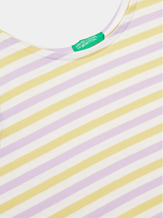 United Colors Of Benetton United Colors Of Benetton Set top i pantaloni scurti 3NVVCK008 Colorat Regular Fit