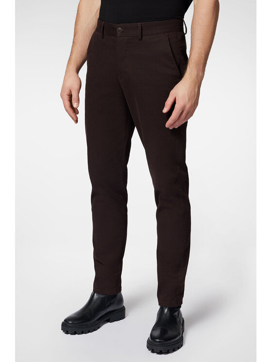 Próchnik Próchnik Chinosy PM2 SP082223000010 Brązowy Slim Fit