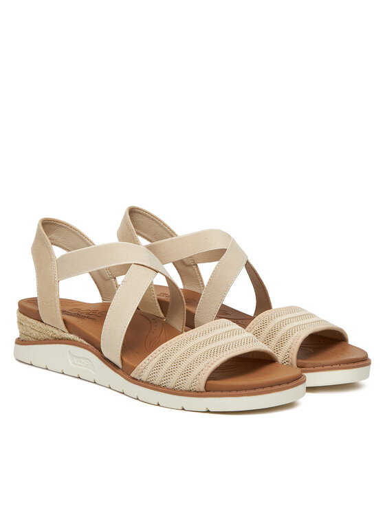 Skechers Skechers Sandále BOBS Arch Fit Beach Kiss-Boho Beyond 114013/NAT Béžová
