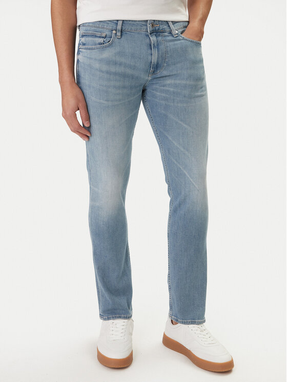 Guess Guess Blugi M6RAS2 D6761 Albastru Slim Tapered Fit