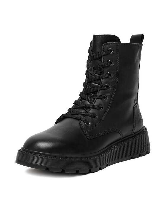 Rieker Rieker Schnürschuhe CEO-70401-00 Schwarz