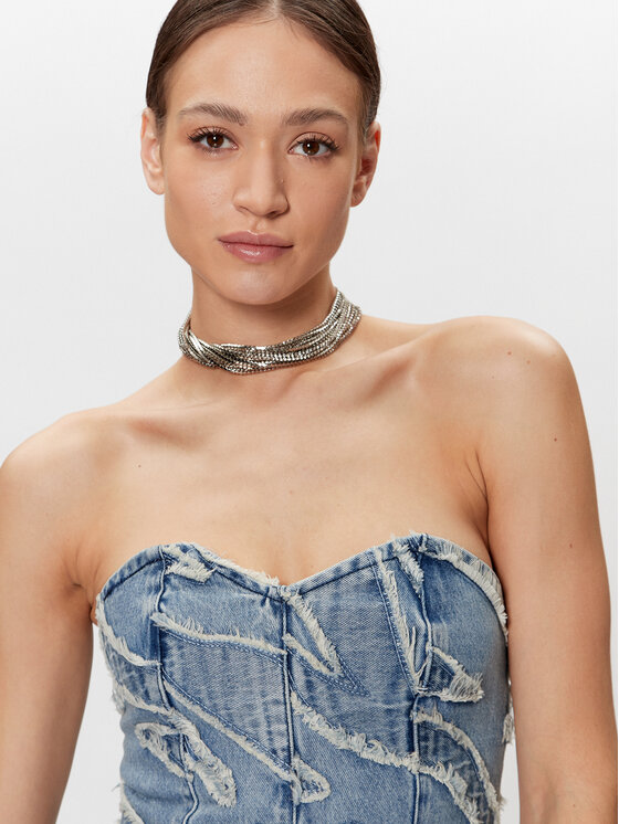 Gestuz Gestuz Felső Larisa 10906883 Kék Slim Fit