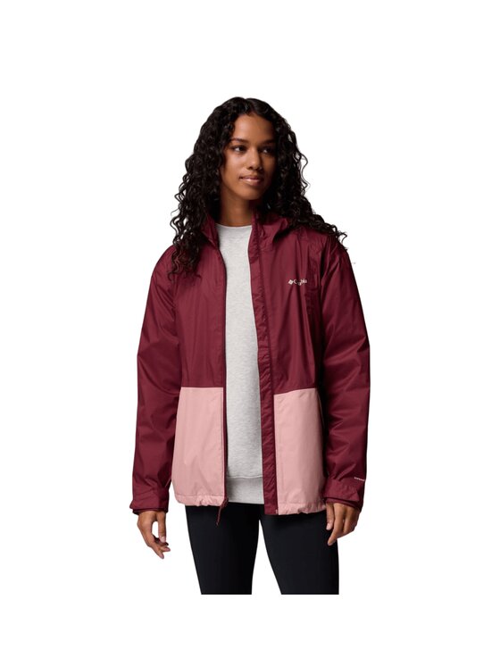 Columbia Columbia Kurtka outdoor Inner Limits III Jacket 2071433624 Bordowy Regular Fit