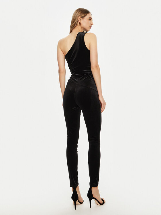 Guess Guess Salopetă W5RD71 KCM62 Negru Classic Fit