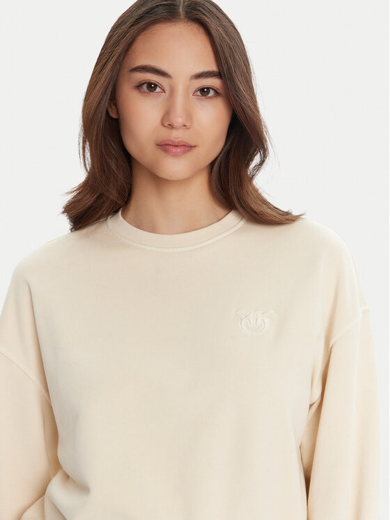PINKO PINKO Sweatshirt Maliardo 105510 A2RB Beige Regular Fit