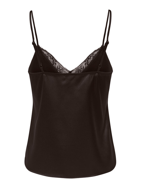 ONLY ONLY Топ Faraya 15380254 Темно-коричневий Regular Fit