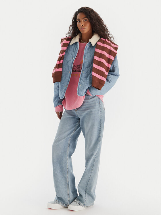 Roxy Roxy Prechodná bunda Not So Basic ERJJK03675 Modrá Regular Fit