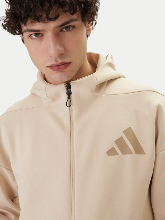adidas adidas Світшот Z.N.E. KE4680 Бежевий Regular Fit