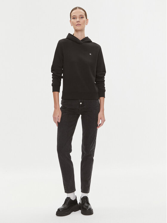 Calvin Klein Jeans Calvin Klein Jeans Μπλούζα Embro Badge J20J223227 Μαύρο Regular Fit