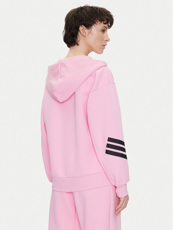adidas adidas Суитшърт Future Icons 3-Stripes JE0175 Розов Regular Fit