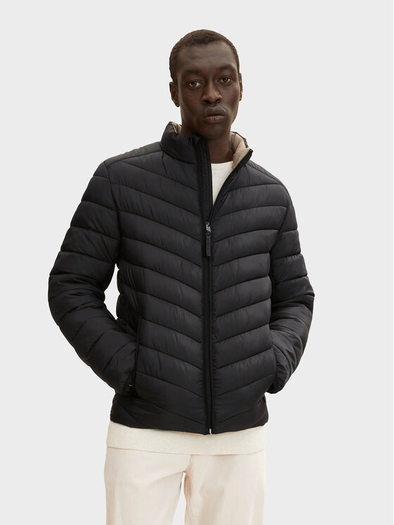 Tom Tailor Kevad-sügis jope 1031474 Must Regular Fit | Modivo.ee