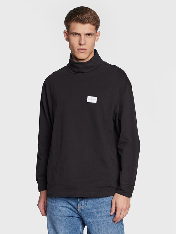 Calvin Klein Jeans Calvin Klein Jeans Longsleeve J30J322626 Μαύρο Regular Fit