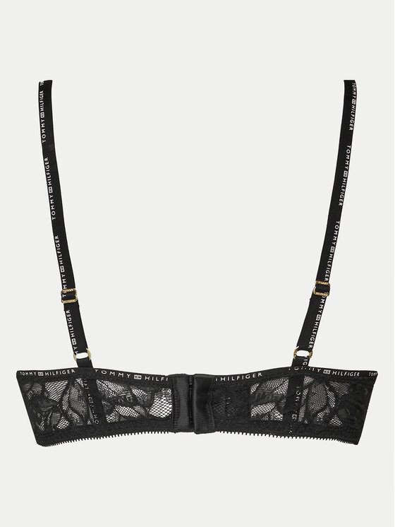 Tommy Hilfiger Tommy Hilfiger Bralette krūšturis UW0UW05242 Melns