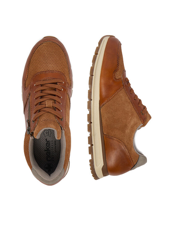 Rieker Rieker Sneakersy B0505-24 Hnedá