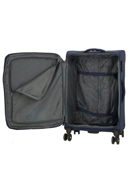 D&N D&N Komplet walizek 310148 Błękitny