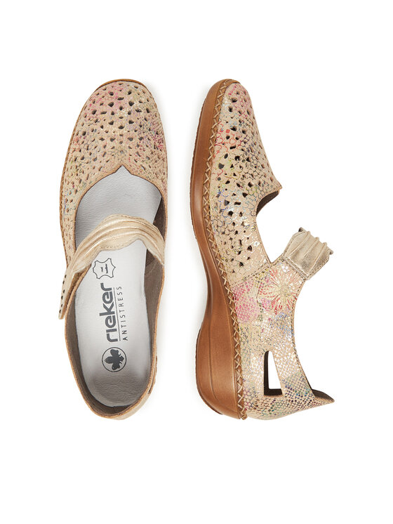 Rieker Rieker Pantofi 41399-92 Bej