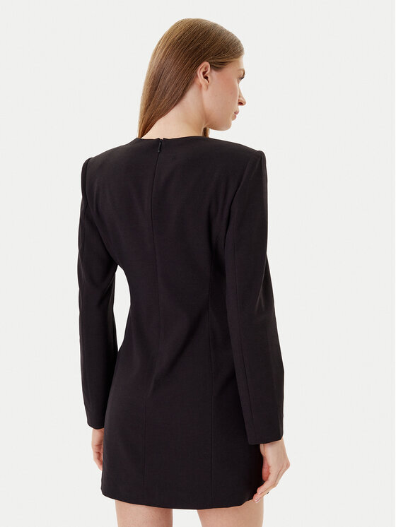 Armani Exchange Armani Exchange Kleid für den Alltag XW000661 AF16142 UC001 Schwarz Regular Fit