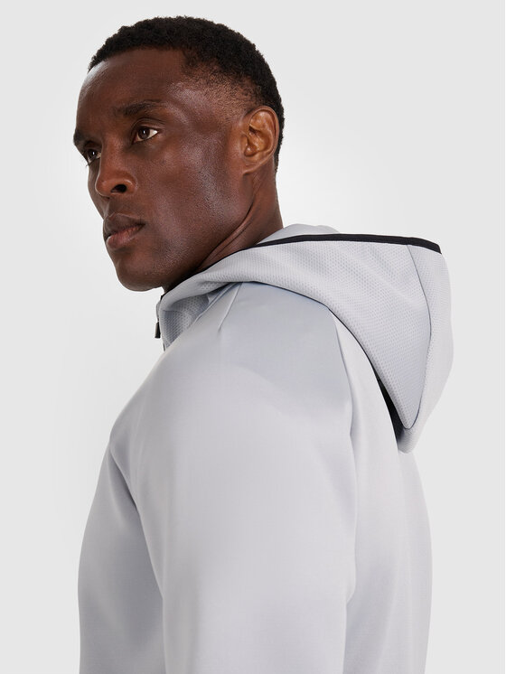 4F 4F Bluza techniczna TRAINING Szary jasny Regular Fit