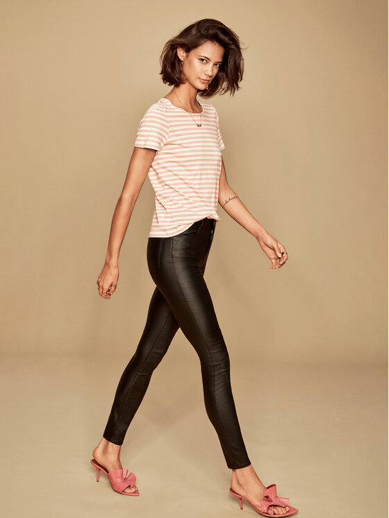 Vila Vila Stoffhose Commit 14036194 Schwarz Skinny Fit