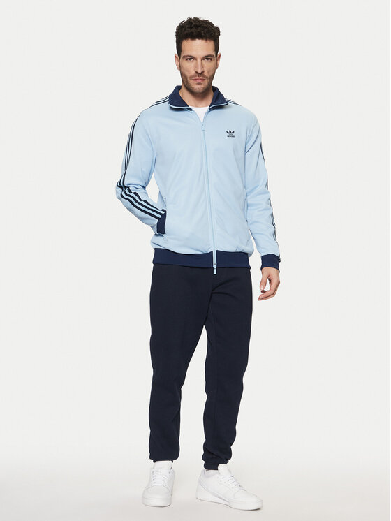 adidas adidas Sweatshirt adicolor Classics Beckenbauer JP2521 Himmelblau Slim Fit