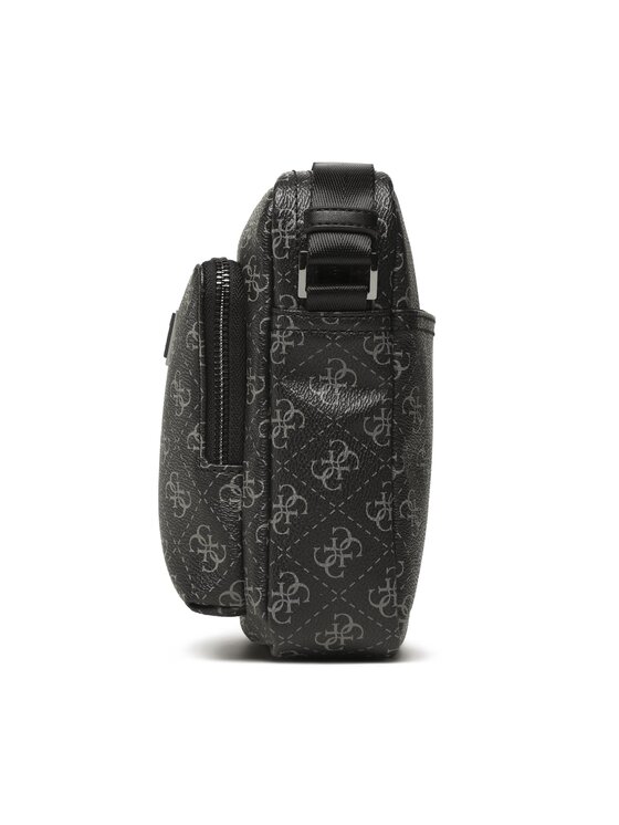 Guess Guess Мъжка чантичка Vezzola Smart HMEVZL P3163 Черен
