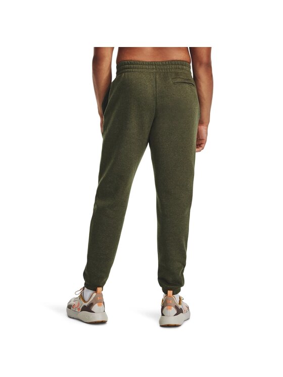 Under Armour Under Armour Joggery Essential Fleece Jogger Zielony Regular Fit