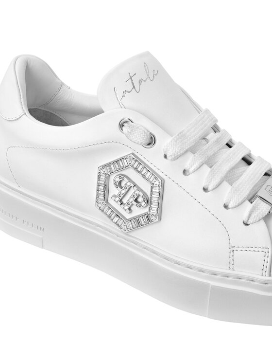 PHILIPP PLEIN PHILIPP PLEIN Sneakersy 26623 Biela
