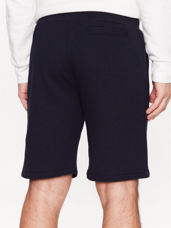 Guess Guess Szorty sportowe Aldwin Z2YD04 KAIJ1 Granatowy Slim Fit