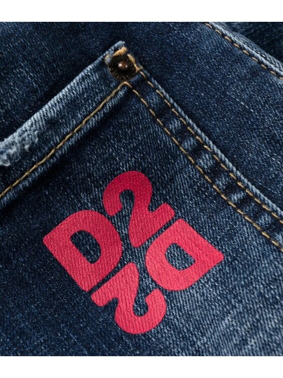 Dsquared2 Dsquared2 Jeansy S71LB1161 S30664 Modrá Slim Fit