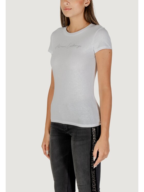 Armani Exchange Armani Exchange T-shirt XW001457 AF10356 Bianco Casual Fit