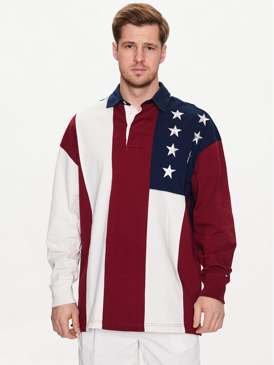 Tommy Hilfiger Bluză MW0MW31341 Colorat Relaxed Fit