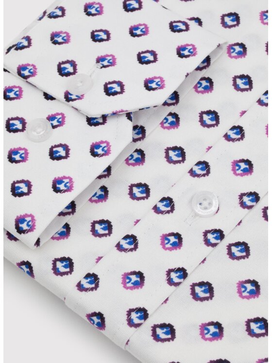 Pako Lorente Pako Lorente Koszula P24WF-1X-023 Biały Slim Fit