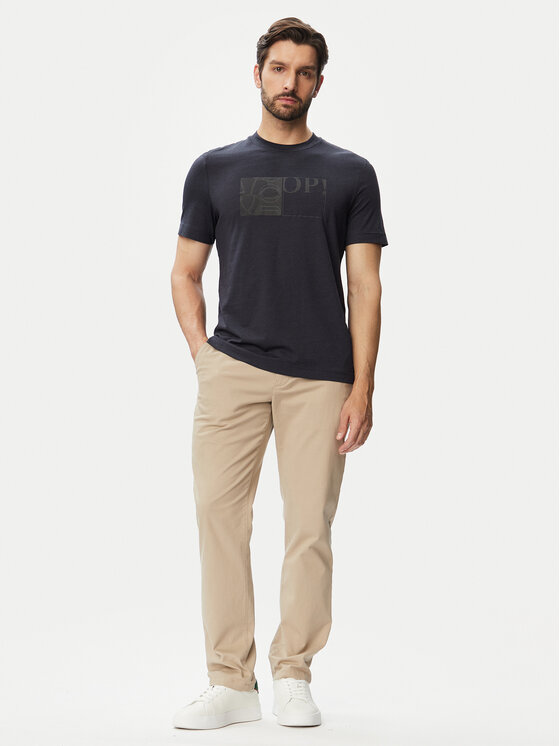 JOOP! JOOP! Marškinėliai Jj-Gislan 30103405 Tamsiai mėlyna Regular Fit