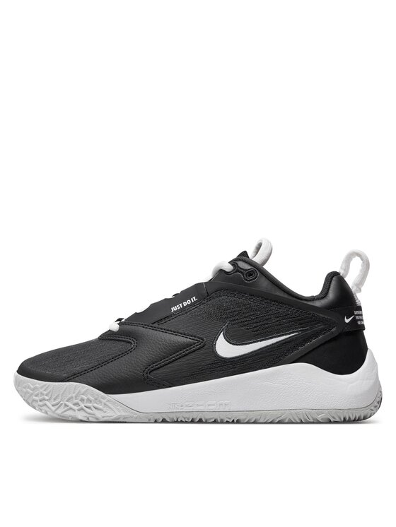 Nike Nike Tenisice za dvoranski nogomet Nike Air Zoom Hyperace 3 FQ7074 002 Crna