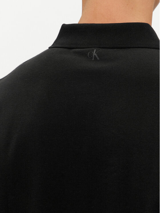 Calvin Klein Jeans Calvin Klein Jeans Tricou polo Institutional J30J325495 Negru Regular Fit