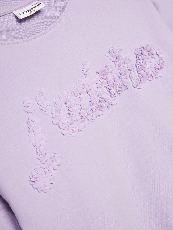 Coccodrillo Coccodrillo Felpa WC4132101GEJ Viola Relaxed Fit