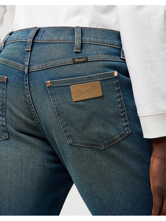 Wrangler Wrangler Jeansy Wrancher Niebieski Regular Fit