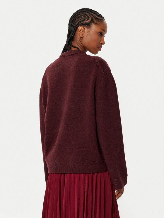 Gap Gap Plisovaná sukňa 646705-00 Červená Regular Fit