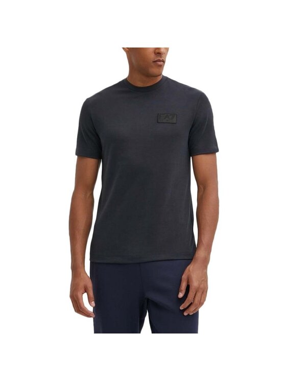 EA7 Emporio Armani EA7 Emporio Armani T-Shirt 6DPT72-PJ6QZ-1200 Czarny Regular Fit