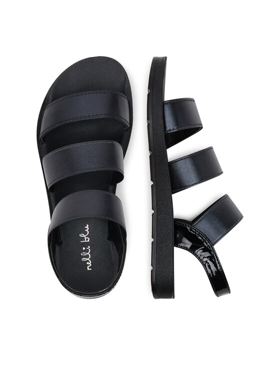 Nelli Blu Nelli Blu Sandale CSS20370-17 Negru