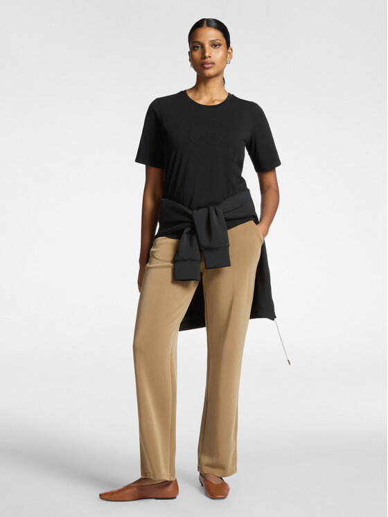 Elena Mirò Elena Mirò Pantaloni di tessuto P823Z000154N0F2 Marrone Regular Fit